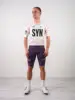 SYN summer Cycling Jersey for Men, MTB Road Bicycle Shirt, Pro Team, Short Sleeve Bike Clothes, High Quality 5