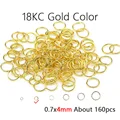 Gold 4mm 160pcs