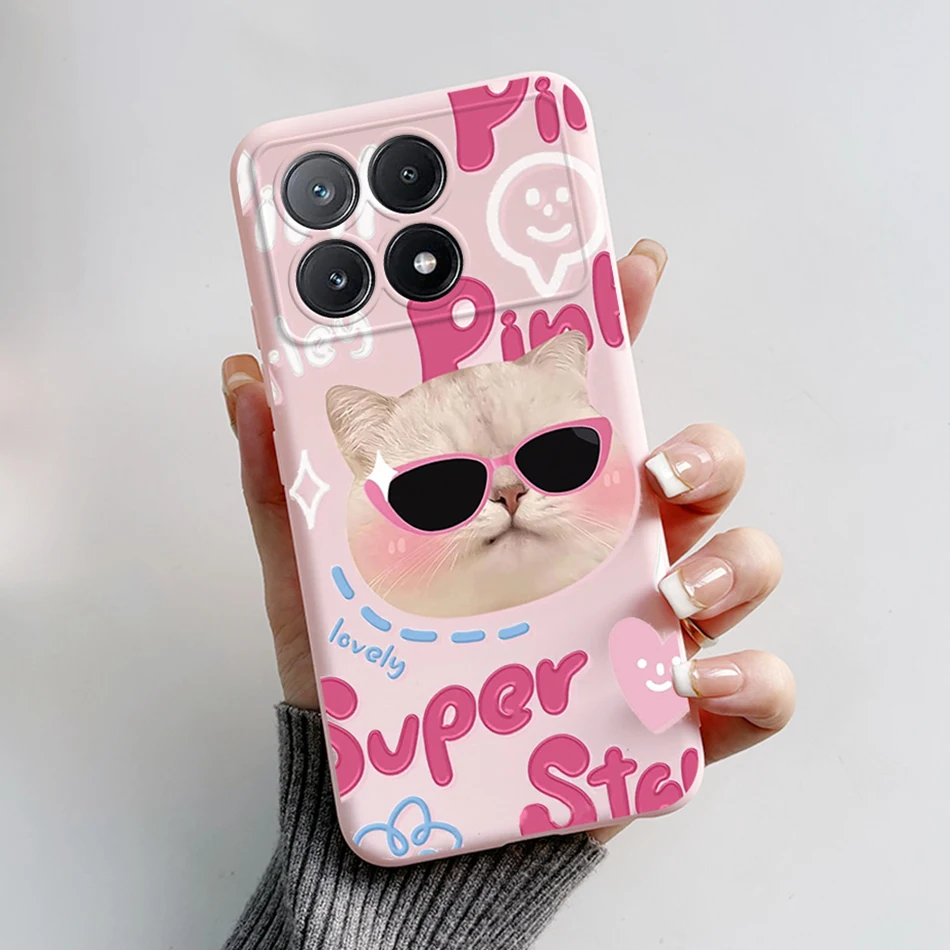 Cute Cartoon Cat & Frog Soft TPU Phone Case - Protective Bumper Cover