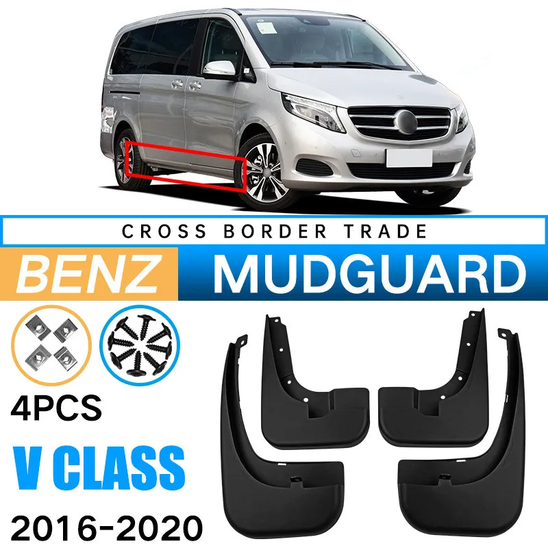 

4pcs Car Fender Wheel Front and Rear Fenders Original Model Replacement For Mercedes-Benz V-Class 2016-2020 Auto Accessories