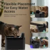 2.2LCat Water Fountain Battery & Sensor 2 in 1 Drinking Fountain For Cats Dog Drinker Wireless Pet Water Dispenser Accessories 3