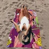 JuL C'est Pas Des Lol Big Microfiber Beach Towels Quick Dry Towel Sand Beach Towels Pool Towel for Travel Swim Pool Yoga 4