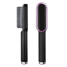 

Multifunctional Hair Straightener Ceramic Electric Curler Straightening Beard Brush Fast Heating Profissional Straightener Comb