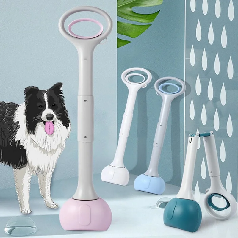 Dog Poop Picker Pick Up Cat Poop Waste Picker Foldable Pet Bags Poop