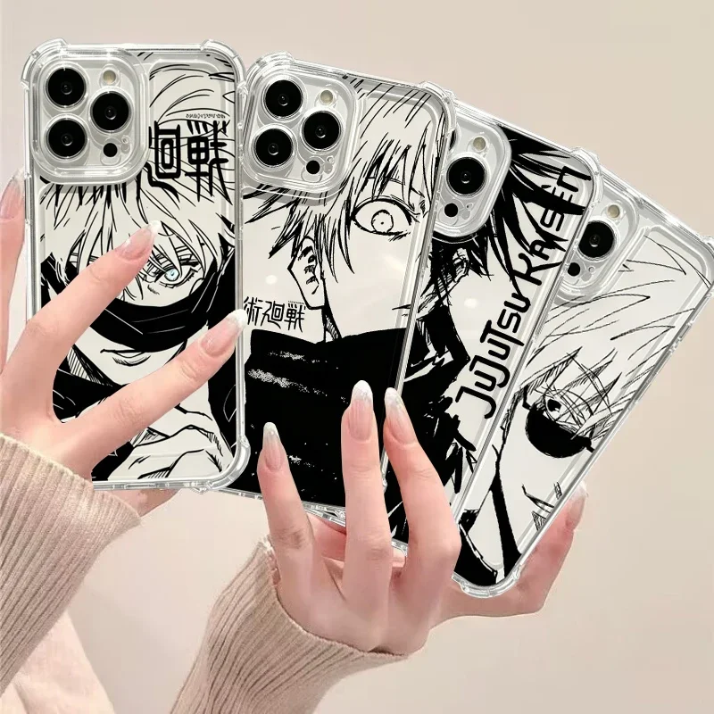 Stylish Jujutsu Kaisen Phone Case with Protective Design