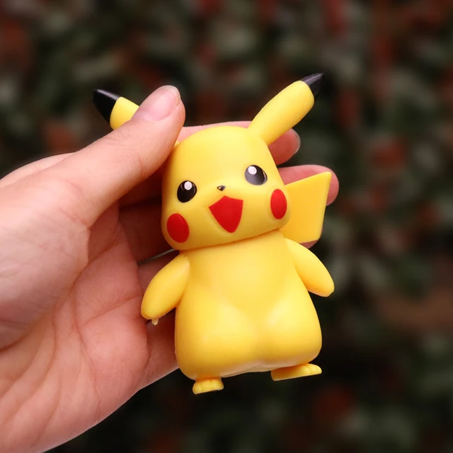 Pokemon Pikachu Charmander Psyduck Squirtle Jigglypuff Bulbasaur Bulbasaur Anime Figures Toys Model Kawaii Kids GIft 4