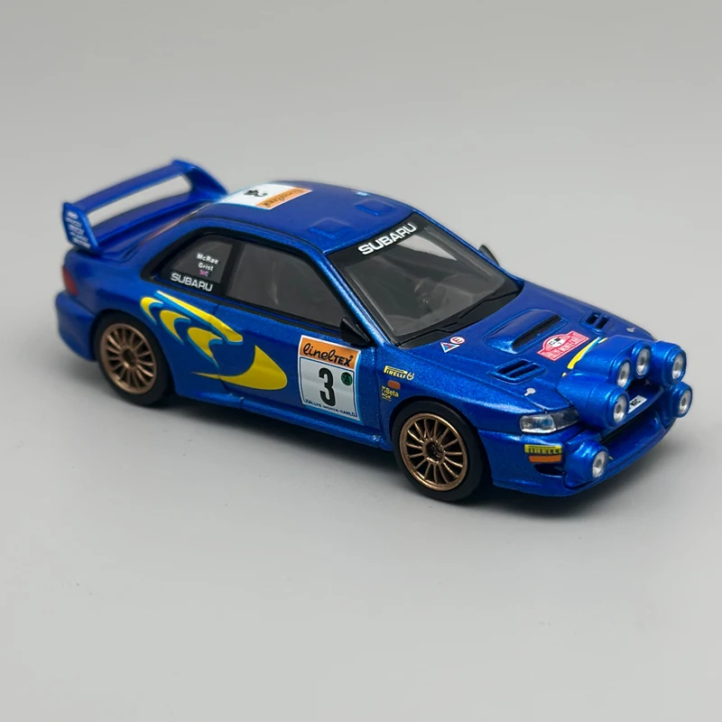 MINIGT 975 Subaru Impreza WRC98 1998 Rally Monte-Carlo 3rd Place