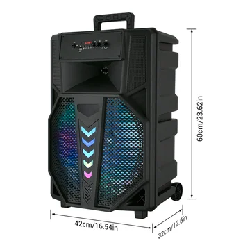 3000W Portable Bluetooth Speaker 15 5