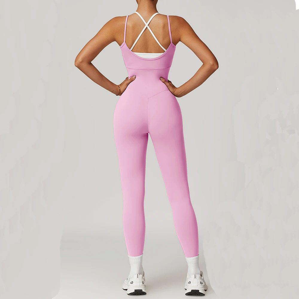 Yoga Set Women's Sportswear Fitness Rompers One Piece Strap Sports Bodysuit Sleeveless Workout JumpSuits Tracksuit Gym Clothes yoga set sports set gym workout set sportswear set fitness set yoga pants set fitness jumpsuit fitness one piece wear