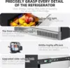 24" Outdoor Drawer Fridge, Counter Double Drawer Beverage Refrigerator, 5.2 Cu.Ft. Weather Proof Stainless Steel Built-in Fridge 5