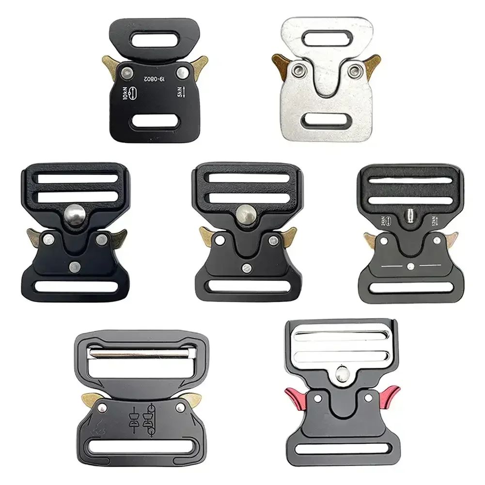 Metal Buckle 38-52MM Quick Release Tactical For Belts Rucksacks Bags