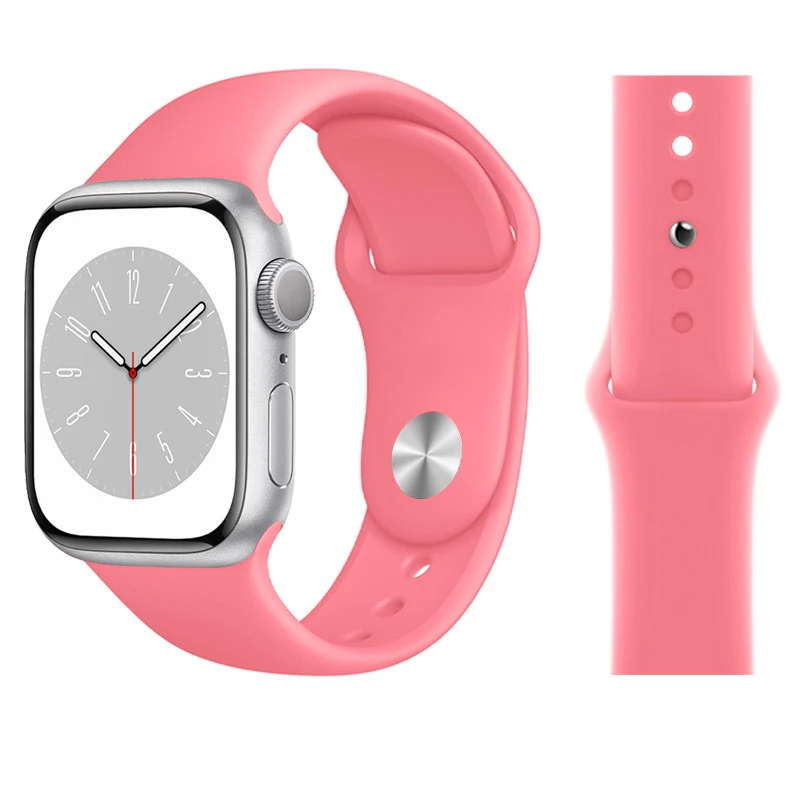 ตัวเลือกสินค้า สายซิลิโคนสุดเก๋สำหรับ Apple Watch ใส่สบายไม่ร้อน