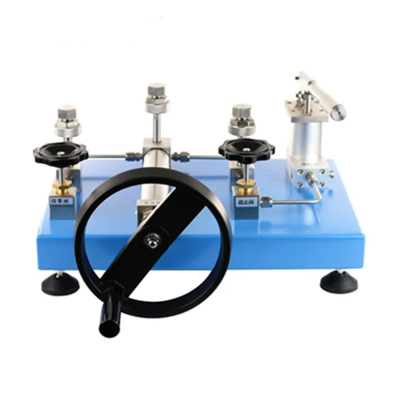 

Hydraulic pressure gauge standard pressure comparator instrument