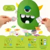 Montessori Letter Recognition Matching Game Social Emotional Learning Toy  to Express Emotions for Kids Age 3+ 5