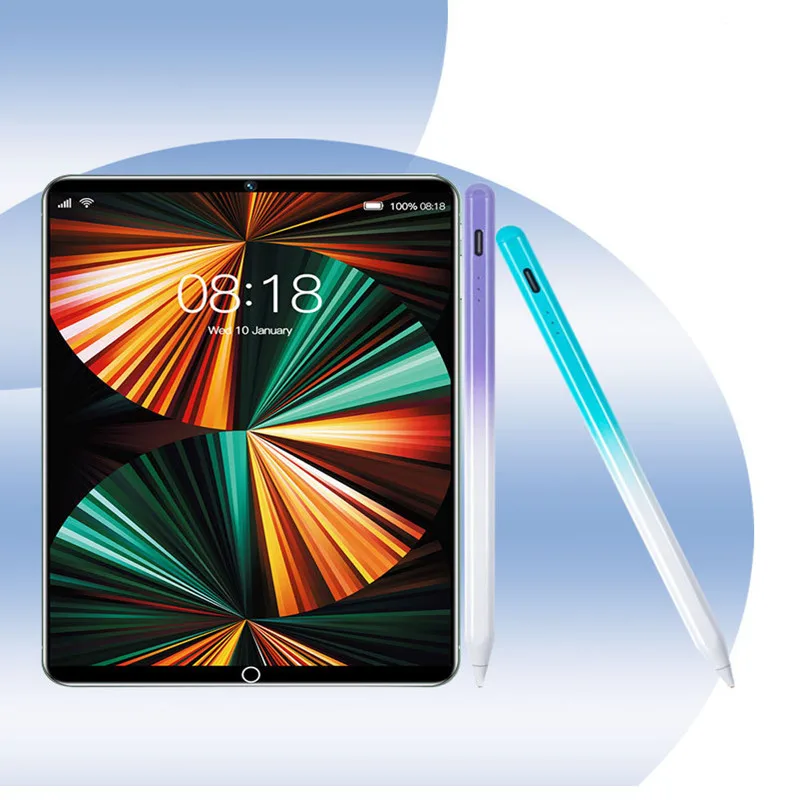 Penna Stilo Touch Screen Per Android Ios Apple Ipad Pencil 1 2 Tablet Touch Pen Per Ipad Samsung Xiaomi Huawei Chuwi Phone Pencil