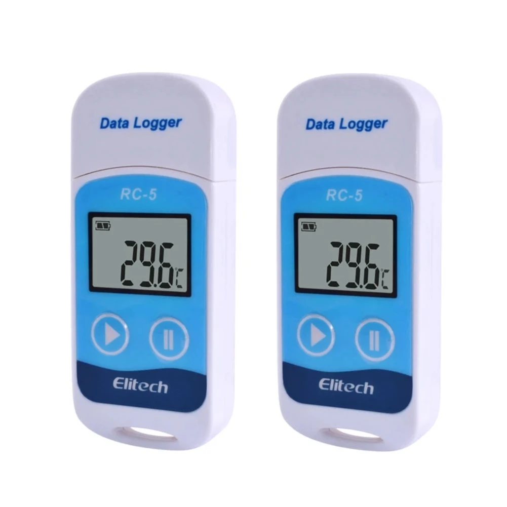 

ELitech RC-5 High-Precision Digital USB Temperature Data Logger for Warehouse Storage Refrigerated Transport Laboratory
