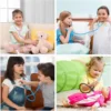 Kids Stethoscope Toy Real Working Stethoscope for Children Role Play Nursing Costume Cute Doctor Medical Pretend Game Accessory 6