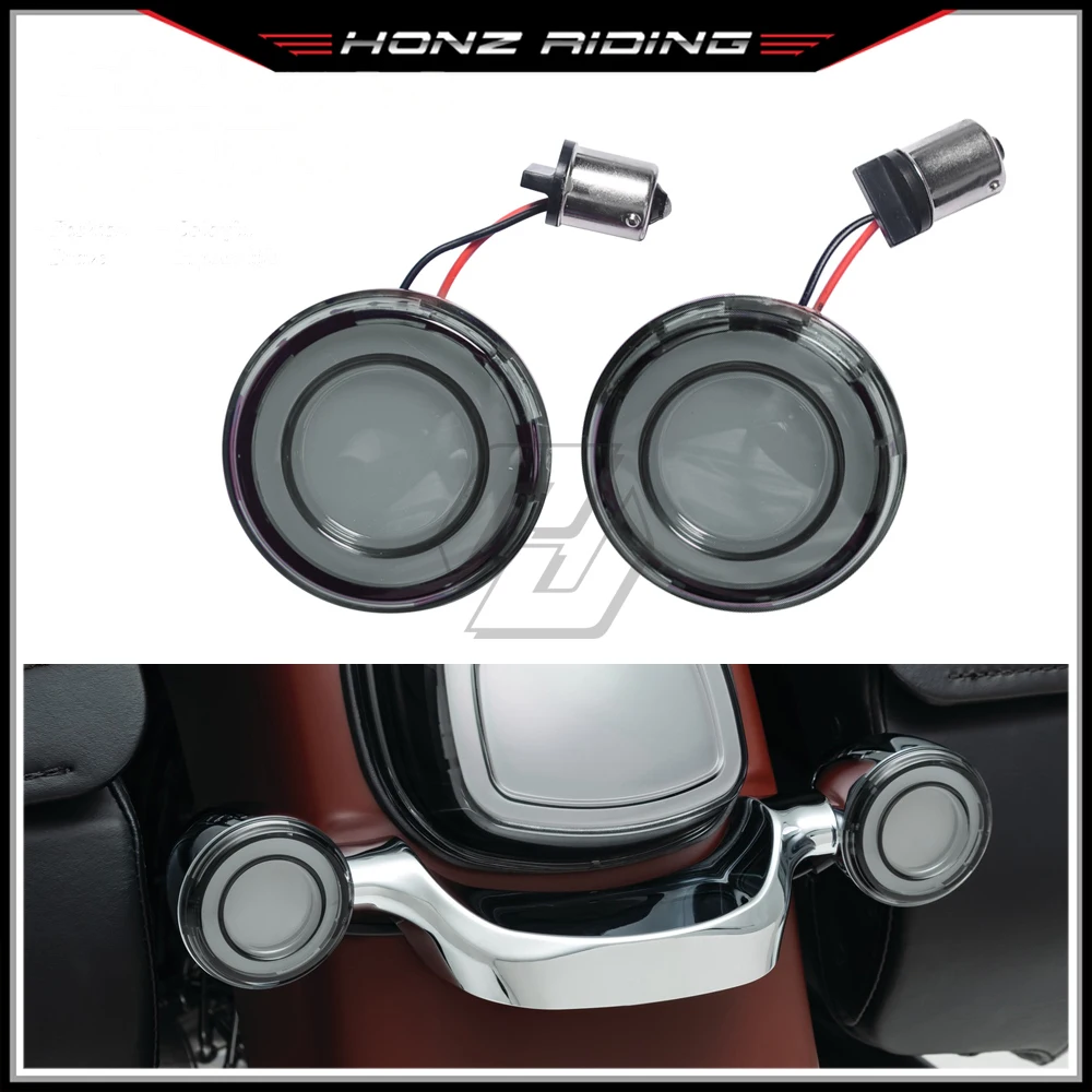 

For Harley Touring Sportster XL Models 2002-2021 Motorcycle 1156 Bullet Style LED Rear Turn Signal Conversions