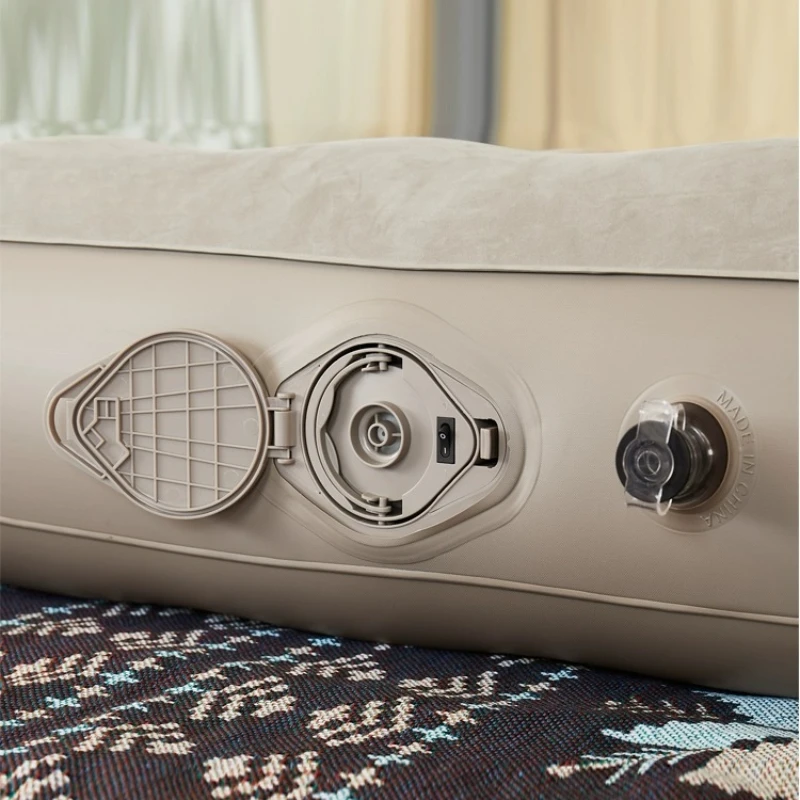 Outdoor Camping Air Mattress Portable Travel King Size Inflatable Bed Floor Folding Sofa Cama Inflable Outdoor Furniture