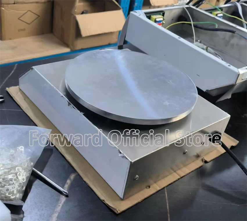 110V 220V Computer Digital Display Charpati Griddle Machine Precise Control Control 25CM Round Crepe Pancake Baking Pan Iron 4
