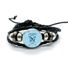 Max Caulfield Life Is Strange 2 Black Leather Bracelets Glass Dome Snap Button Bracelet & Bangles Fashion Women Men Jewelry 3