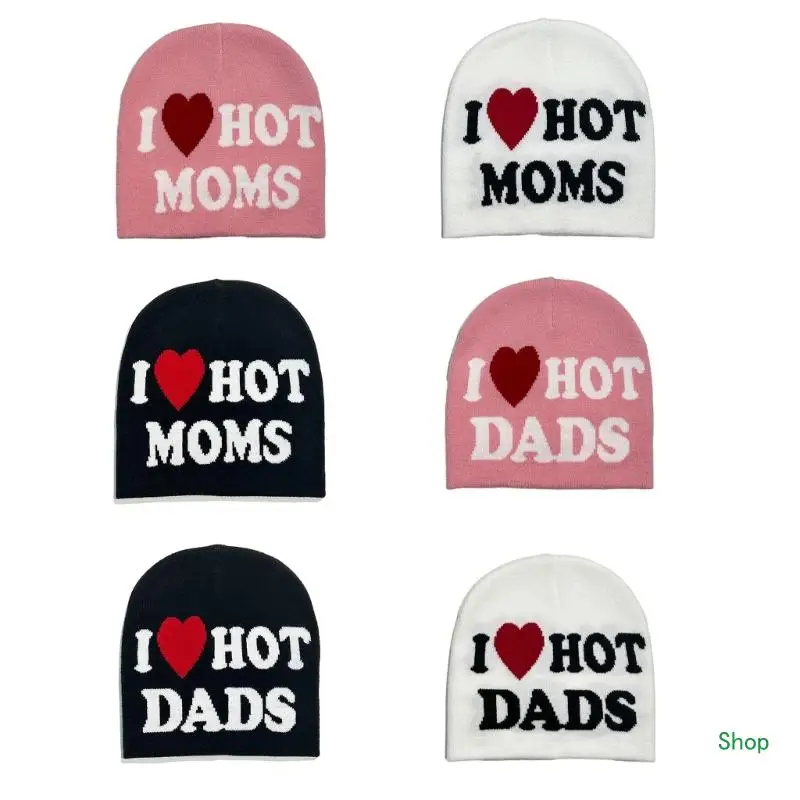 

Прямая поставка, эластичная ветрозащитная зимняя шапка, вязаная жаккардовая шапка с надписью для женщин и мужчин, теплая шапка,