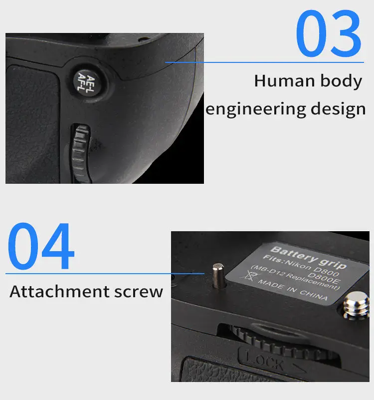 MB-D12 垂直バッテリーグリップパック Nikon D800 D800E D810