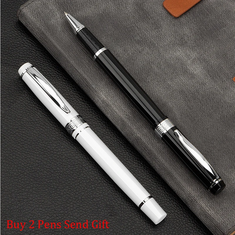 

Fashion Design High Quality Metal Roller Ballpoint Pen Business Men Signature Gift Writing Pen Buy 2 Send Gift