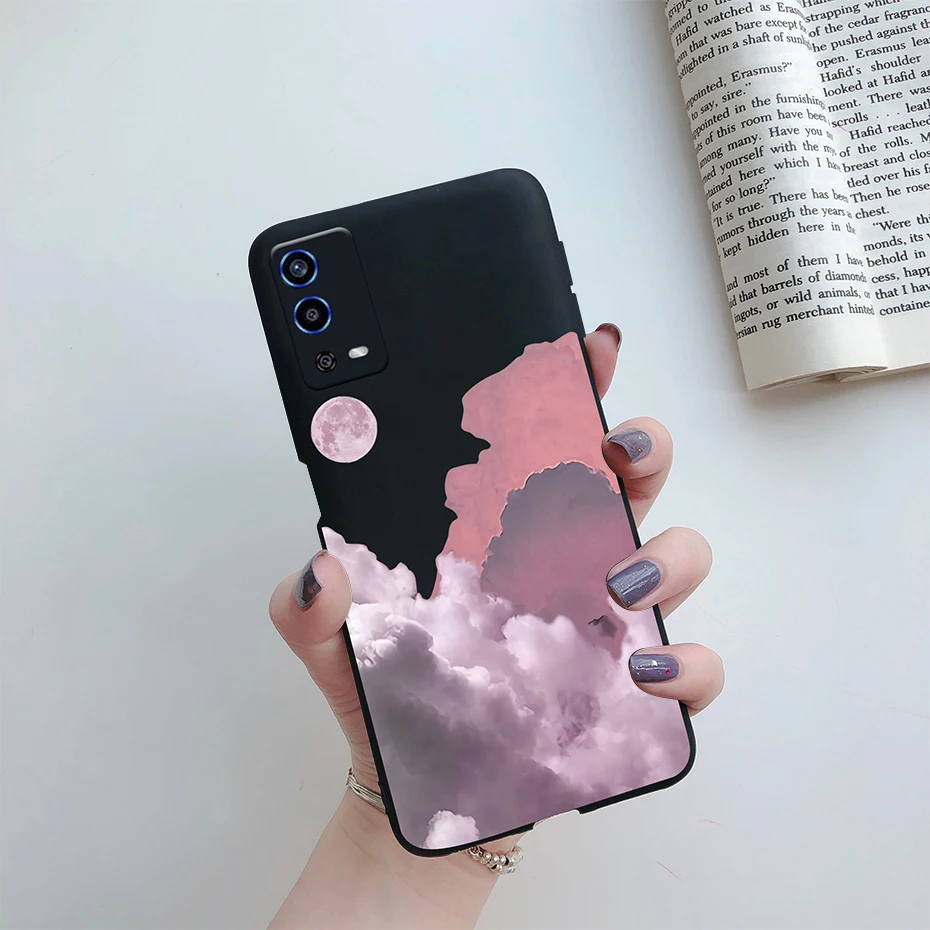 Cute Painted Soft Silicon Phone Case – Artistic Design, Durable Back Cover, Shockproof Bumper