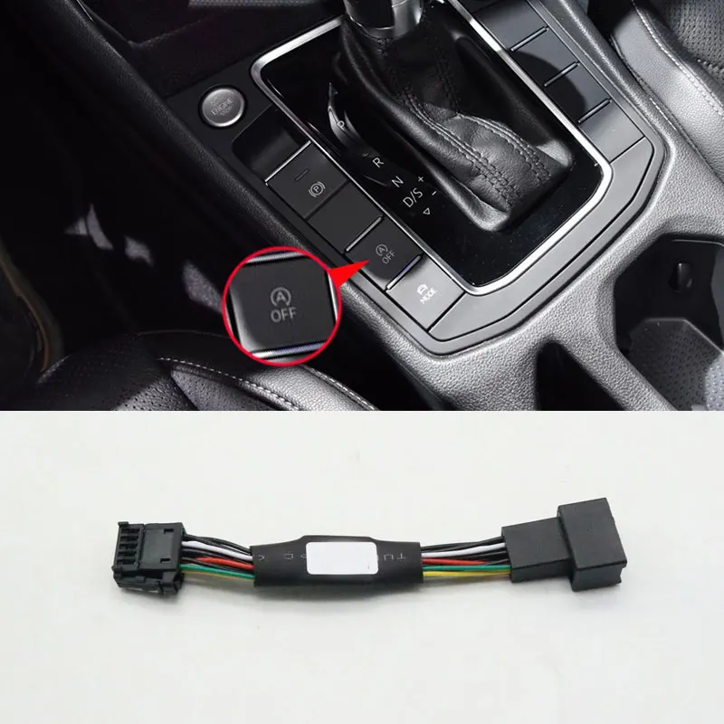 

For VW Sagitar Jetta A7 2019 2020 2021 Automatic Stop Start System Off Closer Close Control Sensor Plug Smart Cancel