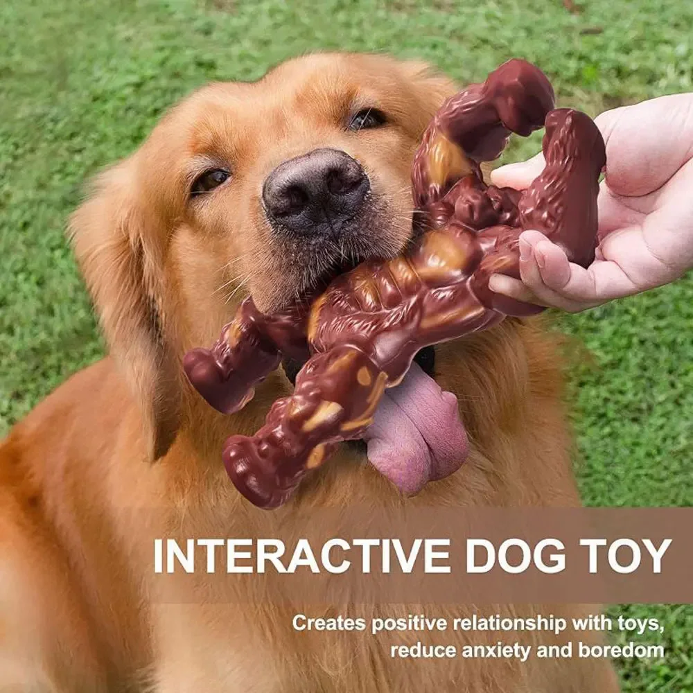 Indestructible Gorilla Dog Chew Toys for Aggressive Chewers Large Dog Chewing Stick Indestructible Tough Durable Pet Toys Gift 3