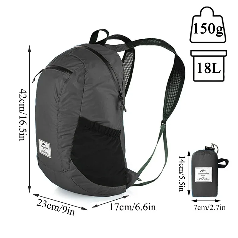 18L Ultralight Hiking Backpack 5