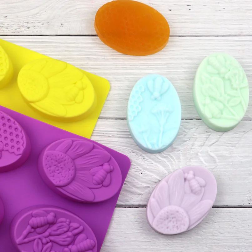 Stampo In Silicone Per Alimenti A Forma Di Rosa 3D, Per Sapone, Torte, Cioccolato, Gesso (Resiste Da -40°C A +230°C)
