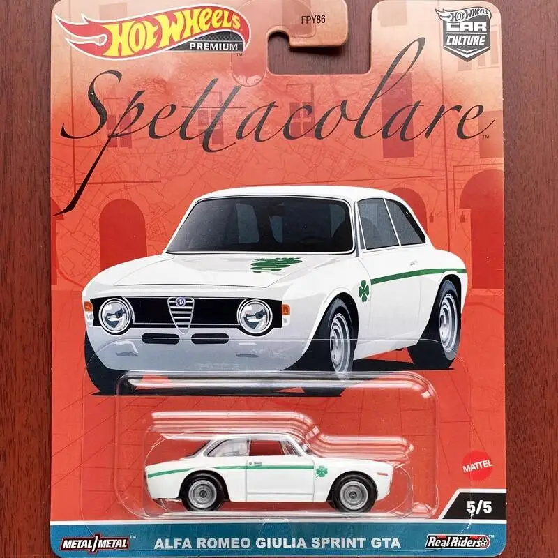 HOT WHEELS 1:64 ALFA ROMEO GIULIA SPRINT GTA GTV6 3.0 155 V6 TI 8C