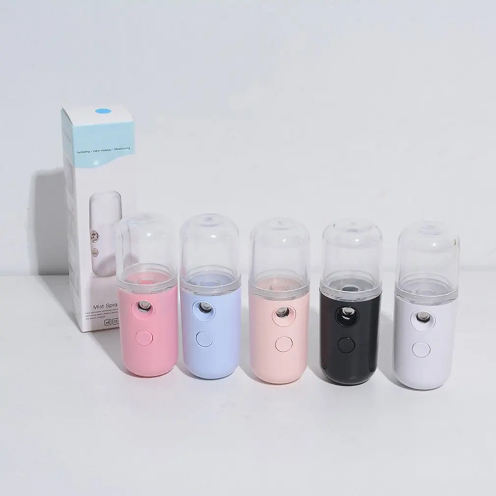 30ml Car Air Humidifier Mini Nano Facial Sprayer USB Nebulizer Purifier Aromatherapy Essential Oil Diffuser Water Replenishment