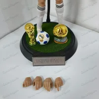 ⁦مجسم كريستيانو رونالدو مقياس (ريال مدريد / البرتغال رقم 7) 30 سم | Cristiano Ronaldo CR7 Action Figure (Real Madrid / Portugal #7) 30cm⁩ - الصورة ⁦2⁩