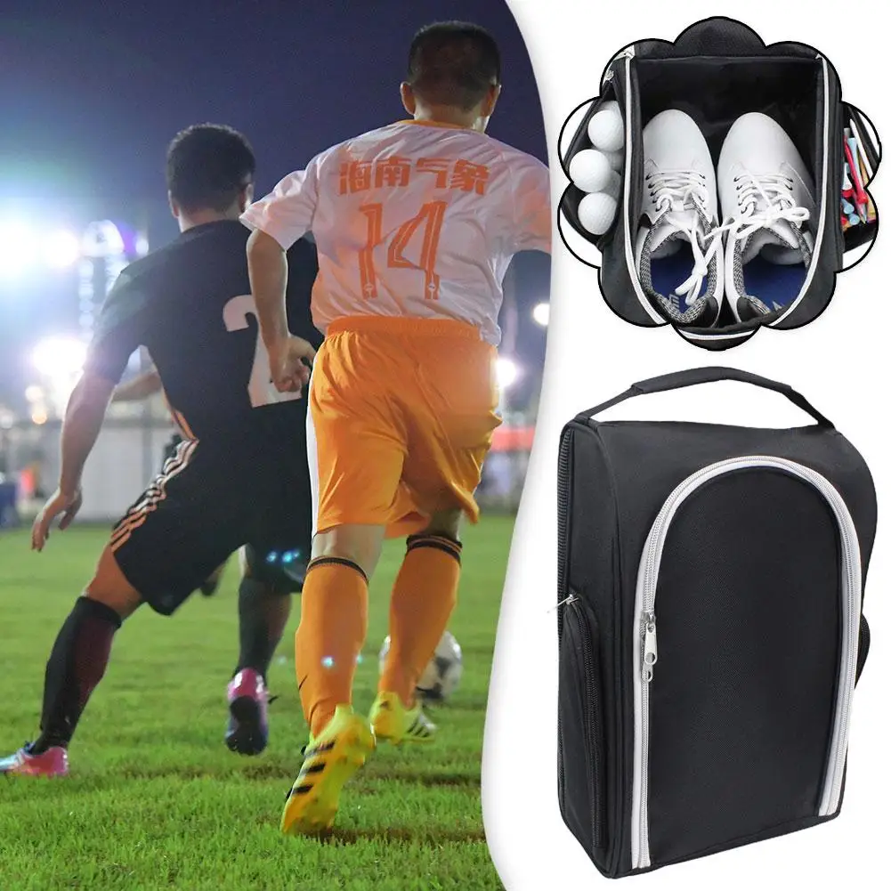 Footwear Storage Bag Football Supplies Portable Large Organization Sports Capacity Portable Sports Storage Durable And Back Q0L1