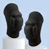 1PC Thickened protection Sports Kneepad Men Elastic Knee Pads Support Fitness Gear Basketball Brace Protector Male NonSlip Pads 3