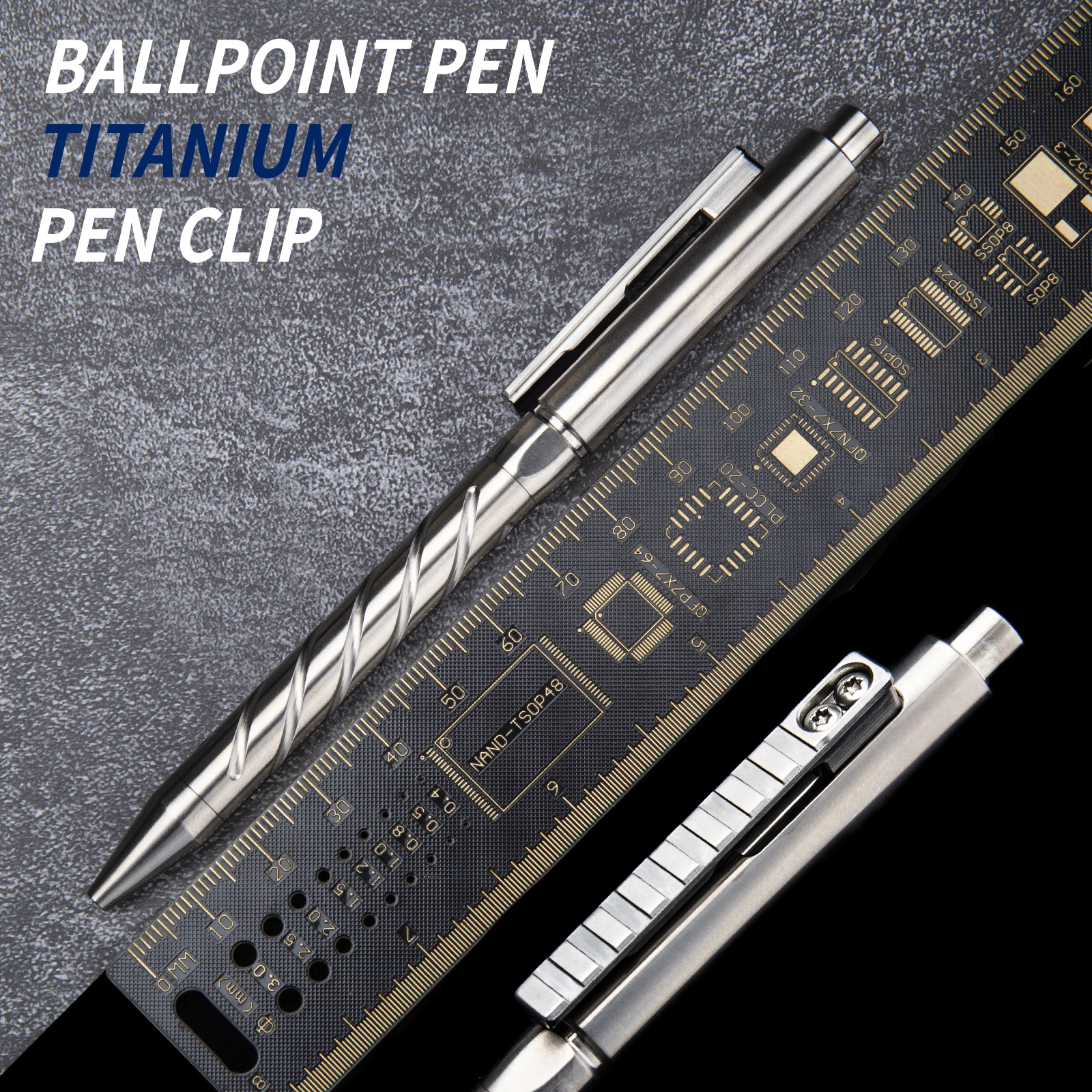 Bolt Action Pen Kits Wholesale | Titanium Bolt Ballpoint Pen - Bag Non ...