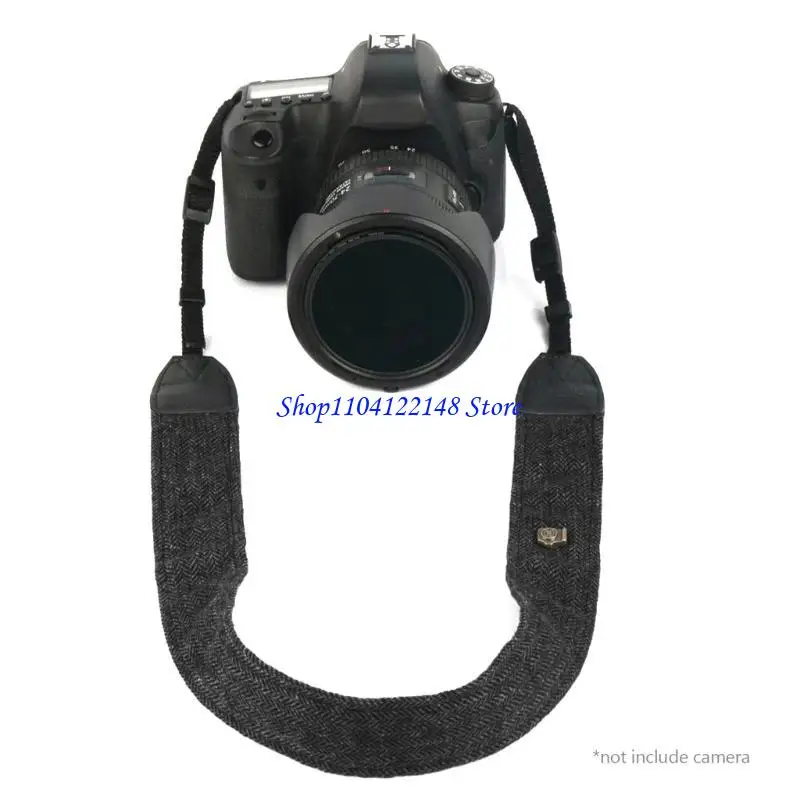 SLR DSLR 카메라 내구성 복고풍 에스닉 스타일용 P9FA 카메라 목 어깨 스트랩 벨트
