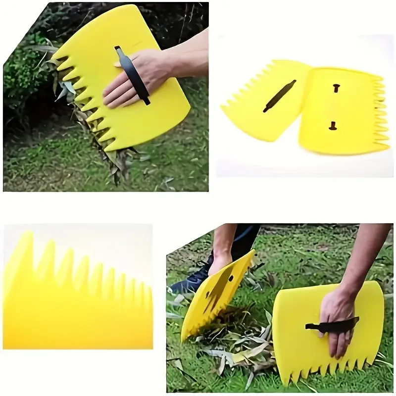 1pc Large weeding shovel, Portabletools Green,efficient garden and yard grass shovel, plastic soil shovel,garden waste collector