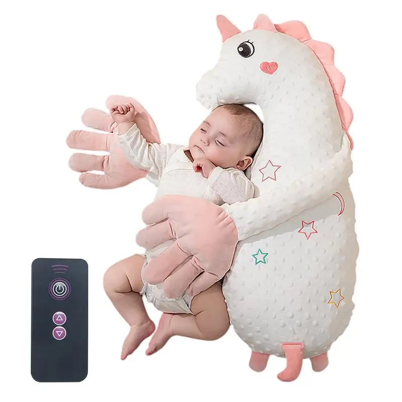 Automatic Soothing Palm Automatic Palm Patting Stuffed Animal Sleep Soothers Adjustable Speed Remote Control Sleeping Buddy for