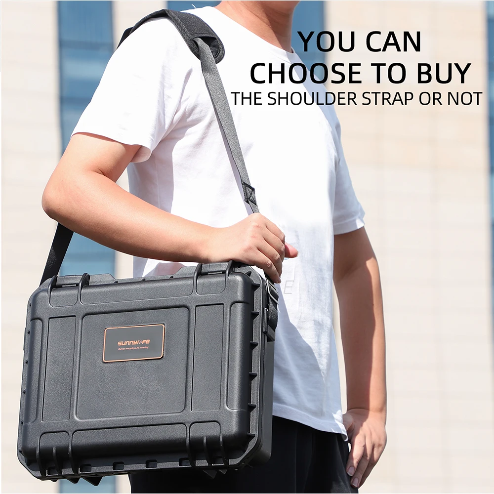 Flip Safety Box Flip Hard Shell Waterproof Protective Case Portable Suitcase Storage Case For DJI Drone Accessories