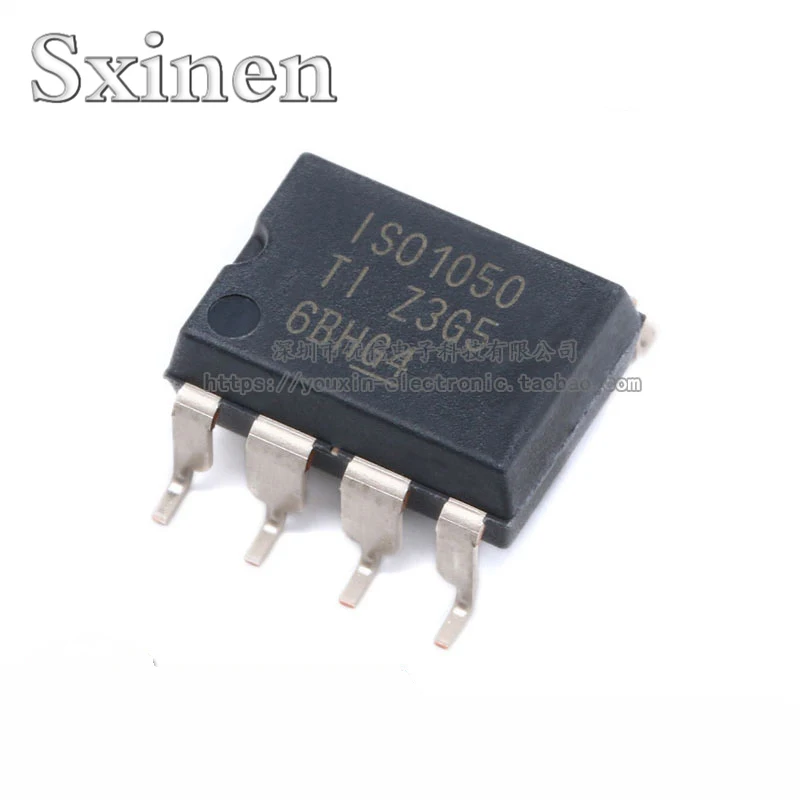 Оригинальный оригинальный патч ISO1050DUBR SMD-8 CAN 10 шт. приемопередатчик изоляция 5 В |
