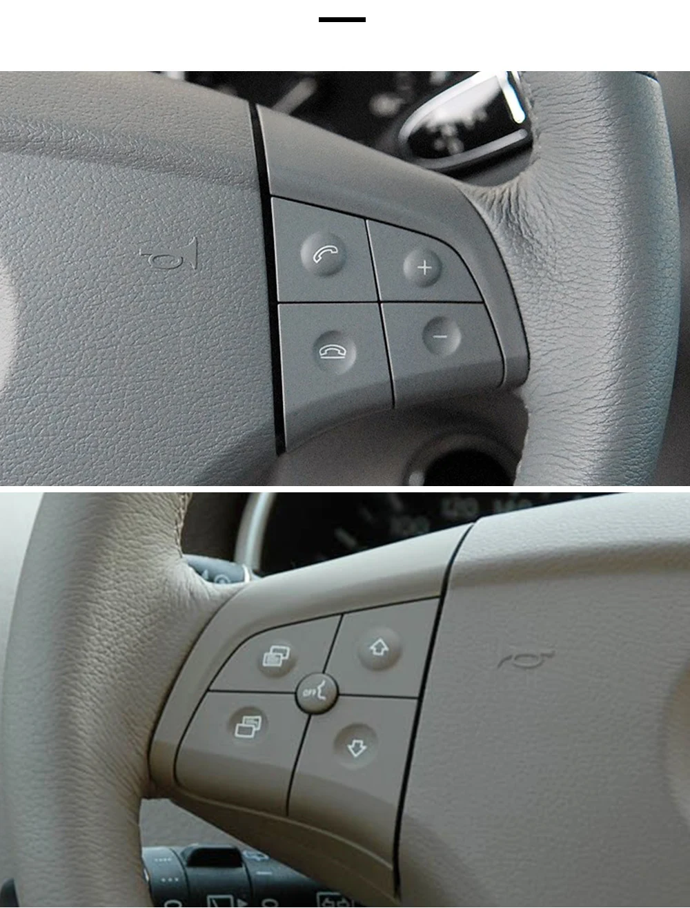 Auto Multi-funktion Lenkrad Schalter Taste Kit Control Schlüssel Für Mercedes Benz W164 W245 W251 ML GL 400 450 2006-2009 – Detail 7
