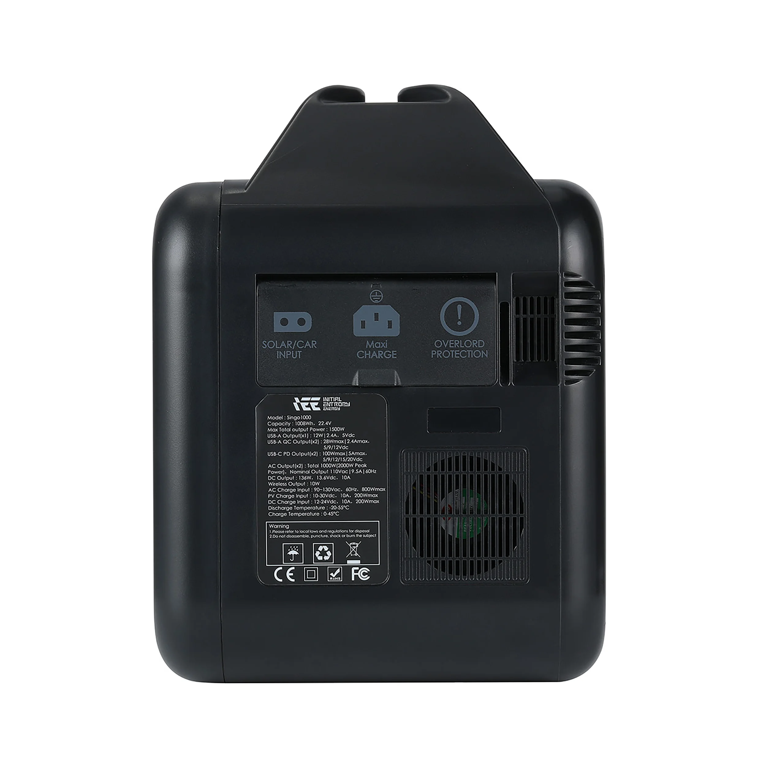 캠핑용 휴대용 파워 스테이션 600W 1000W, 12v, 전기 자동차용 휴대용 파워 스테이션