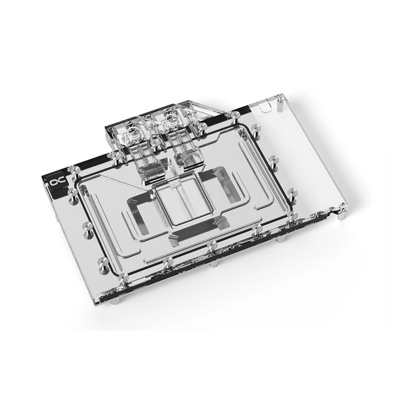 Alphacool Eisblock Aurora bloc d'eau Compatible ASUS TUF Gaming/ROG Strix GeForce RTX 4090 OC VGA reoidisseur avec plaque arrière  7