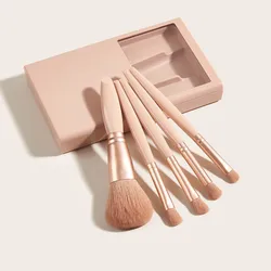 Premium Quality Makeup Brush Set - Soft Hair for Perfect Eyeshadow, Highlight, Contour & Concealer Application (Blush Brush Set - Ap)