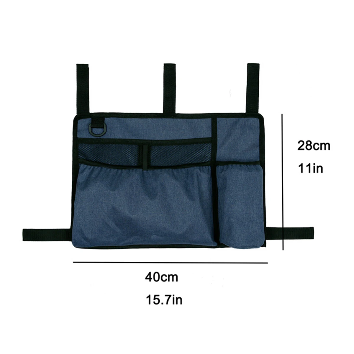 Waterproof Polyester Walker Bag with Cup Holder for Elderly