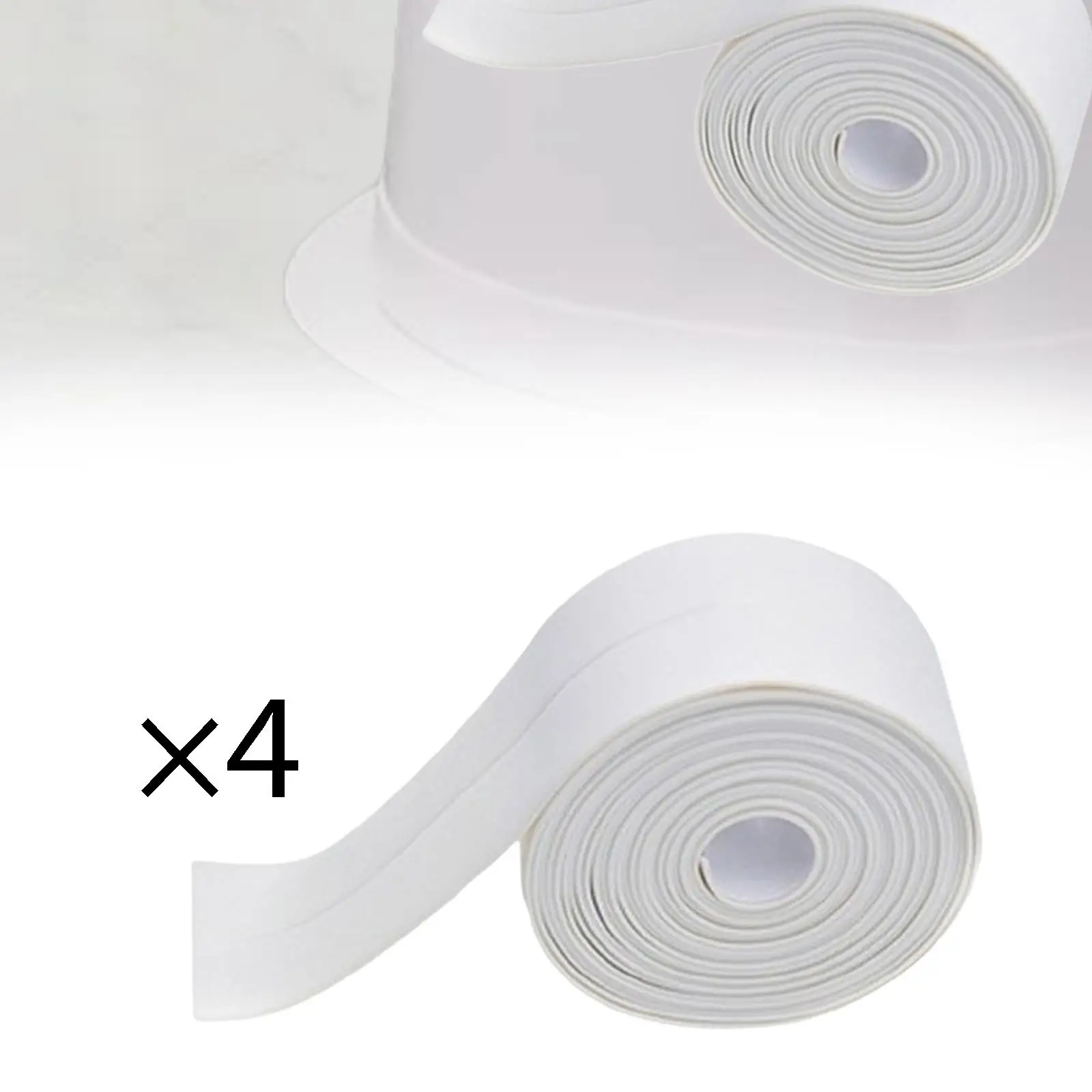 Bath Kitchen Caulk Tape Sealant Tape Kitchen Waterproof Wall Edge Protector PVC Toilet Sealant Countertop Caulk Strip Tape